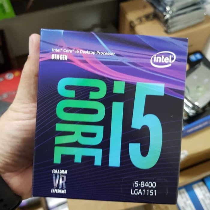 Prosesor intel Core i5 8400 BOX 2.8Ghz Up To 4.0Ghz - Socket 1151 Coffee Lake