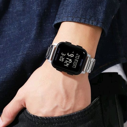 COD Jam Tangan Pria Wanita SKMEINEW 1892 Original Rantai