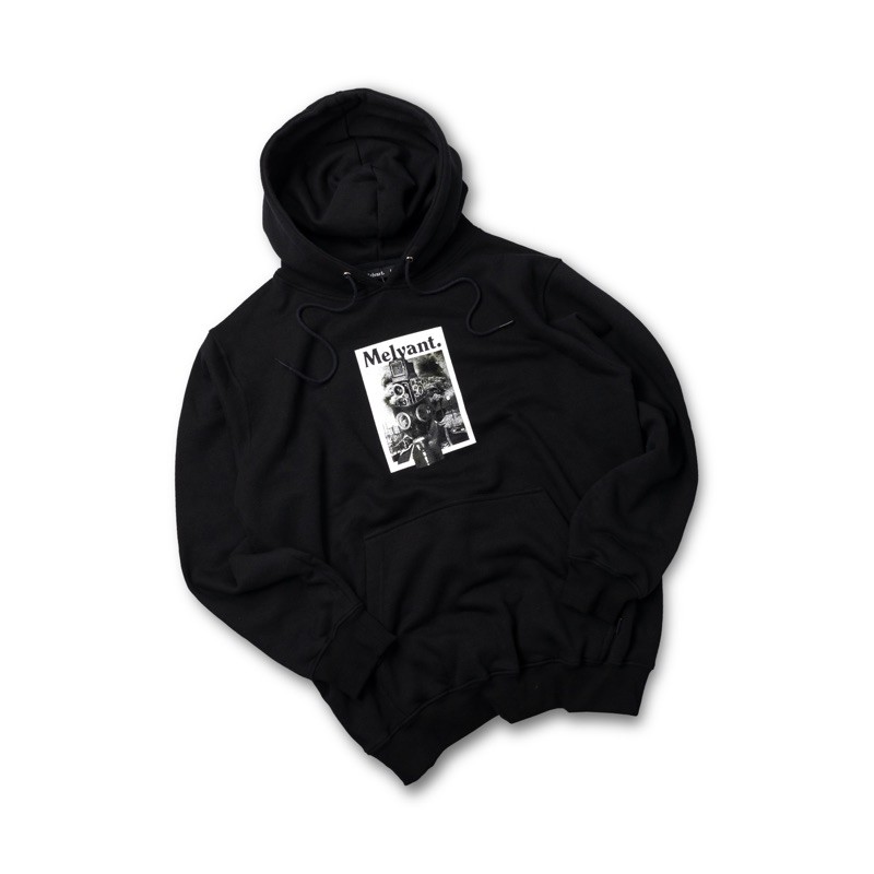 MHD SHIMA BLACK - MELVANT HOODIE JAKET PULLOVER