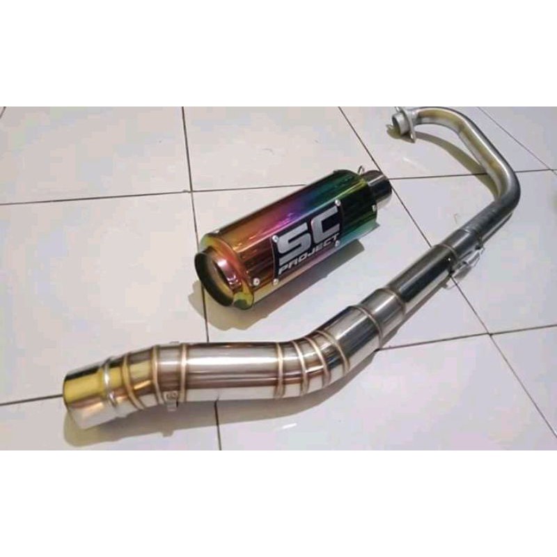 kenalpot SC project raimbow