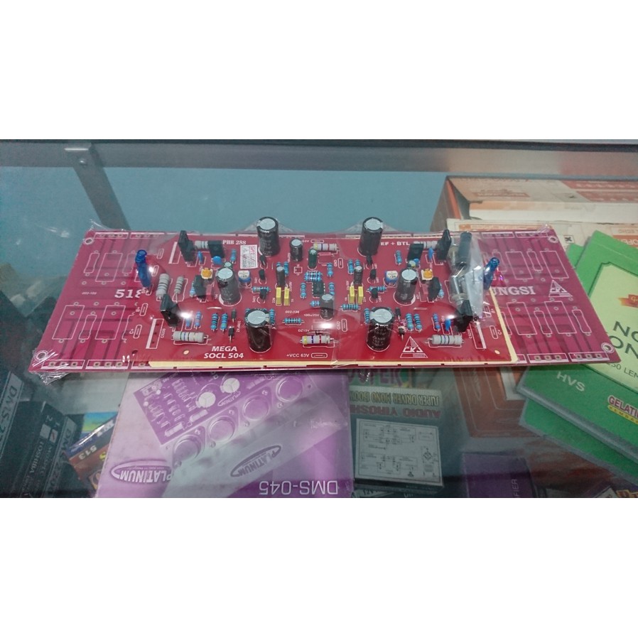 POWER KIT SUPER DRIVER MEGA OCL TEF BTL 504 PLUS PCB FINAL