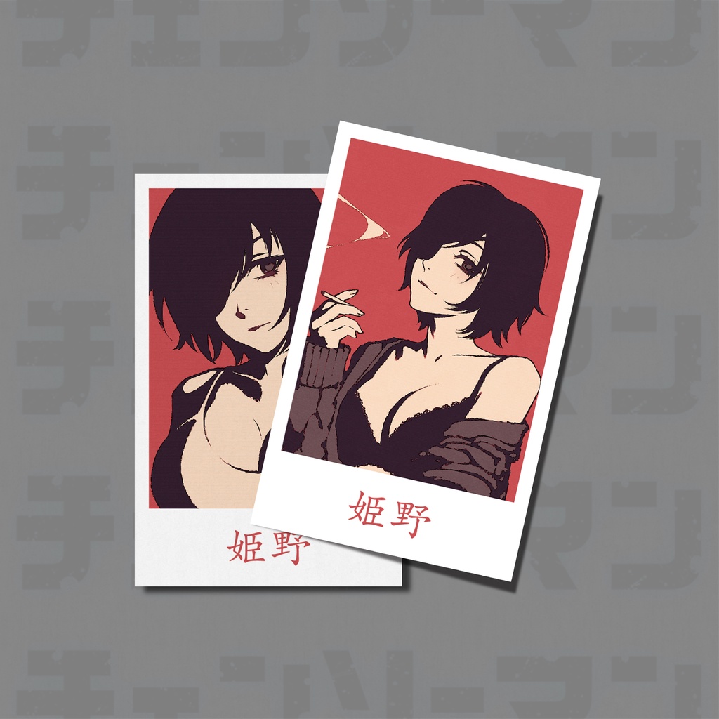 Photocard Chainsaw Man | Photocard Anime