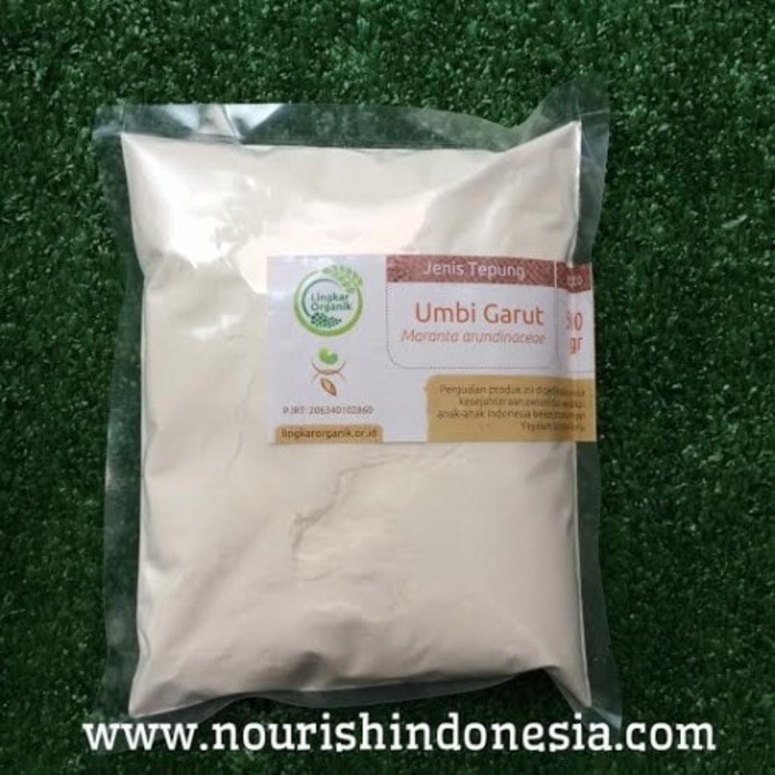 

[RESTOCK!!!] Tepung Pati Garut Organik (ARROWROOT POWDER) (500gr)