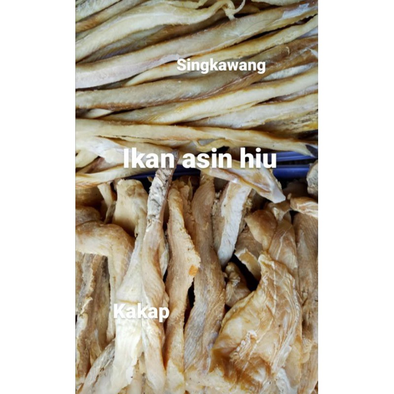 

Ikan Asin Hiu Kalimantan Barat / Ikan Asin Cucut / Sa Ng Phu / Sua He Pou / Sa eng Phu / Sa 5 Phu