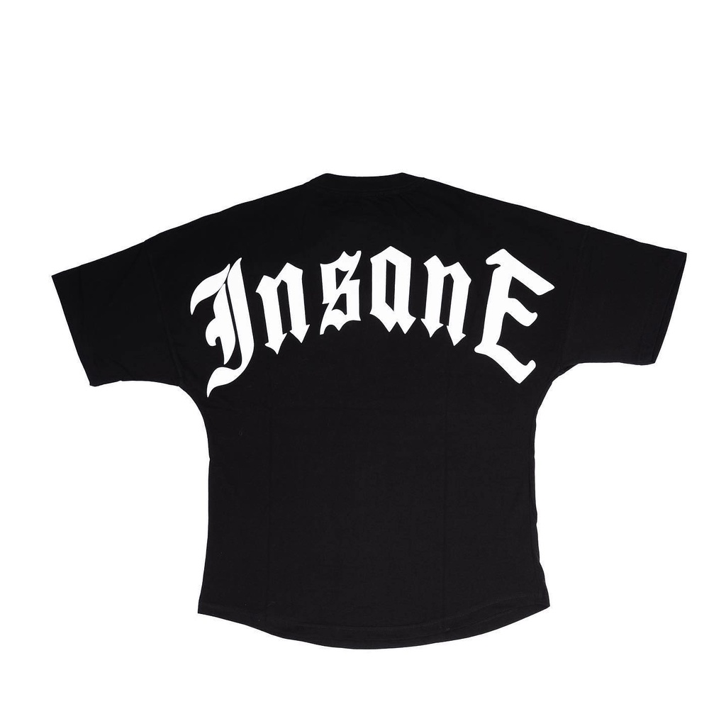 kaos oversize Hits Insane HITAM combet 24sl insane wardrobe