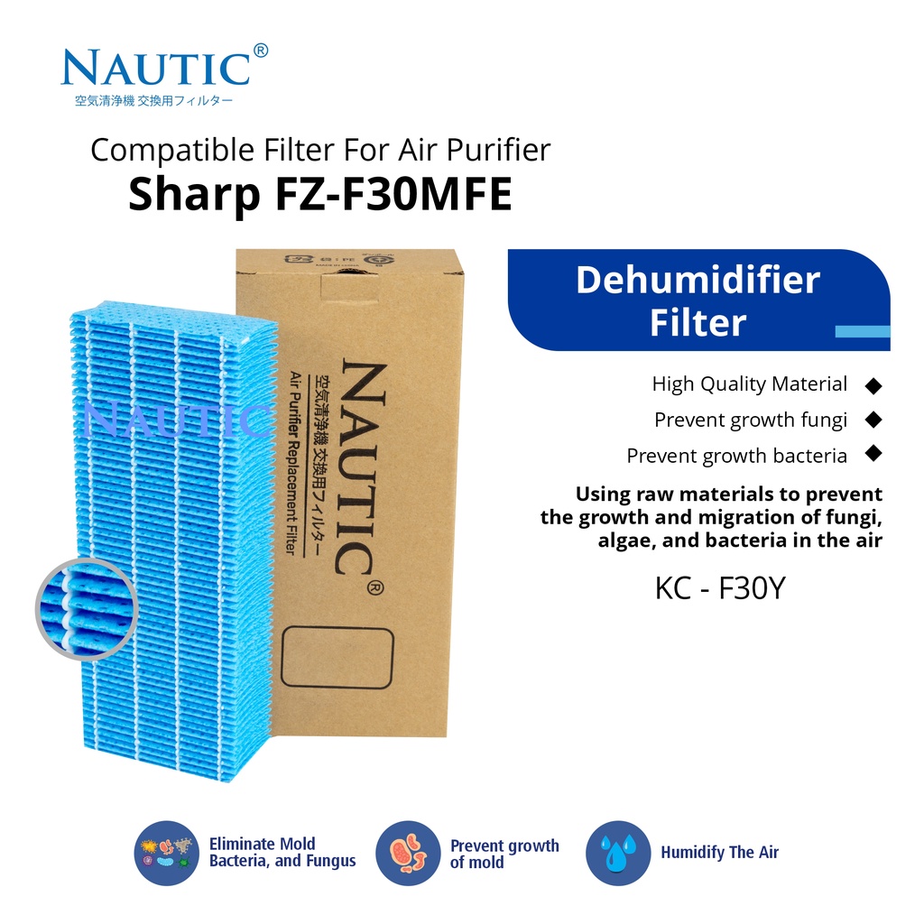 Replacement Filter untuk Air Purifier Sharp Humidifying Filter FZ-F30MFE KC-F30Y