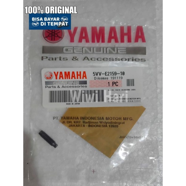 Baut Setelan Klep Yamaha Bebek ASLI YAMAHA