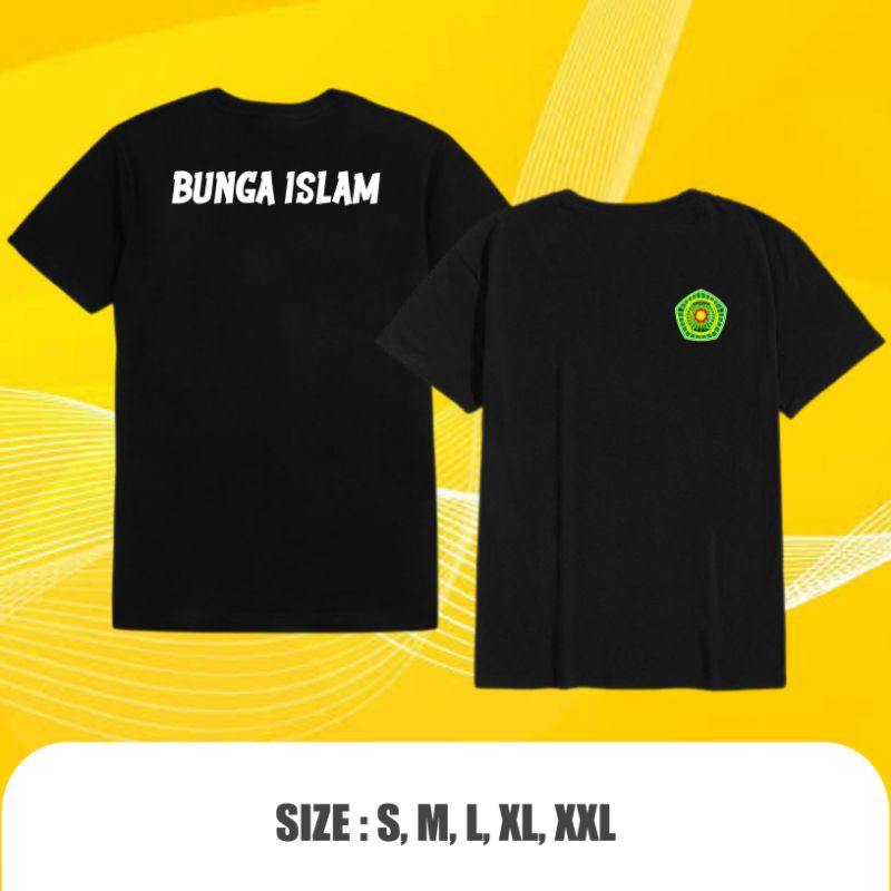 KAOS BUNGA ISLAM