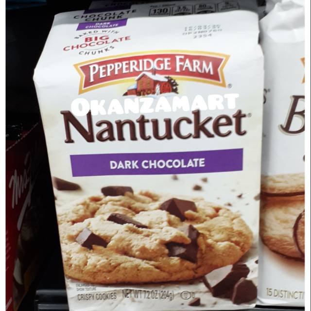 

Pepperidge Farm Chunk Nantucket 204gr