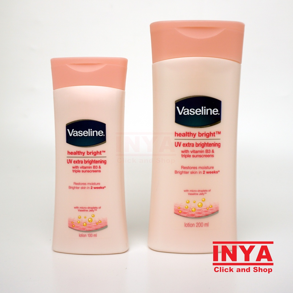 VASELINE HEALTHY BRIGHT UV EXTRA BRIGHTENING 200ml - Hand and Body Lotion