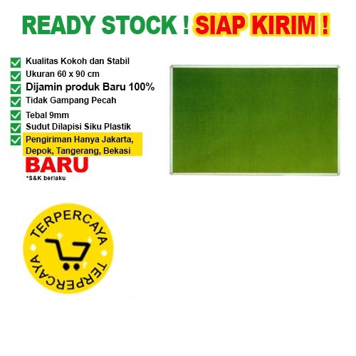 

Papan Pin Board / Soft Board SAKANA Bludru 60x90 cm