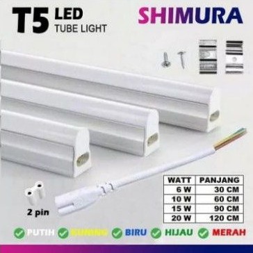 Lampu T5 LED 15W (Panjang 90cm) SHIMURA