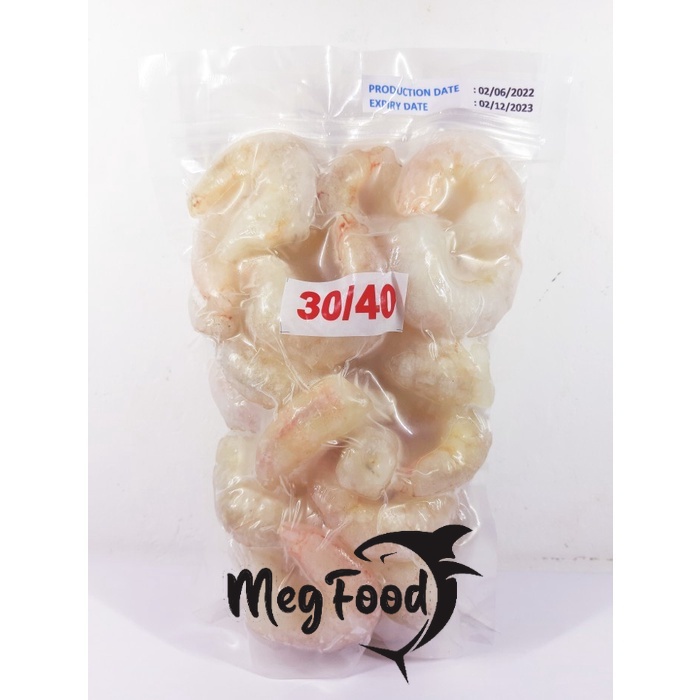 

Shrimp Meat / Daging Udang Kupas 30/40 - 500 Gram