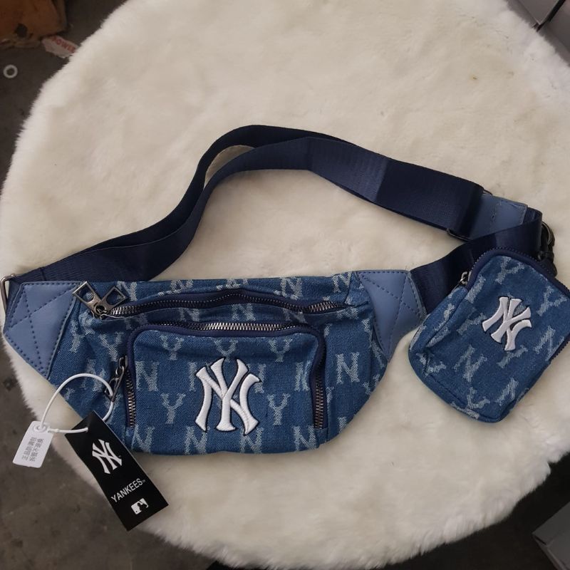 4019 Tas MLB Korea Wanita Import Murah Women Sling Bag NY Fashion