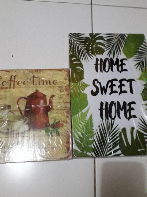 Hiasan Dinding Poster Kayu Al-199