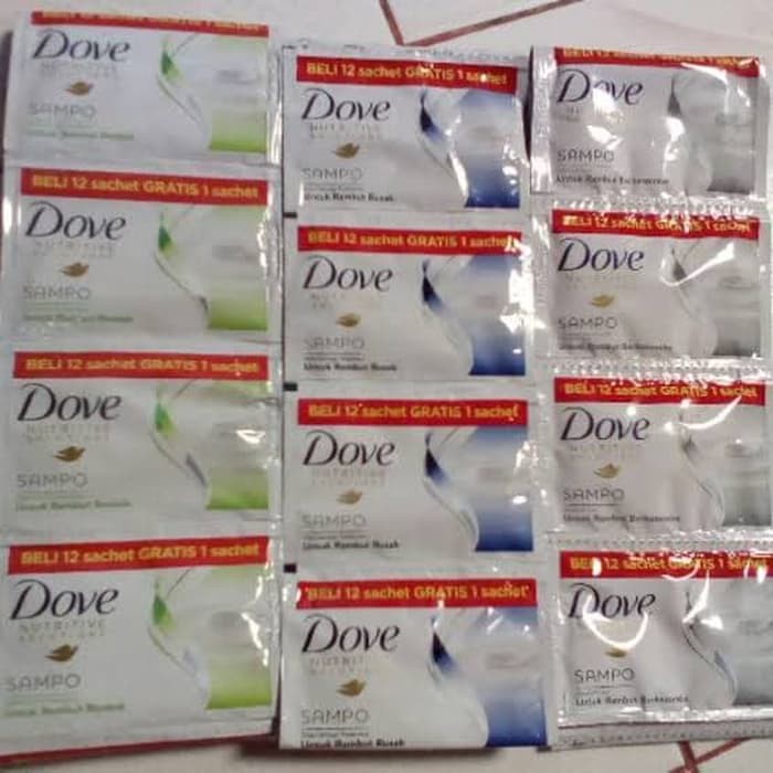 Shampo dove sachet