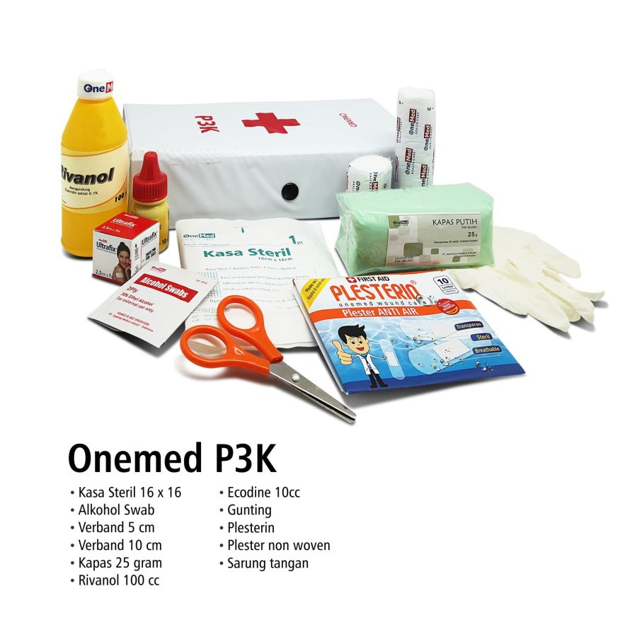 KOTAK P3K + ISI - ONEMED