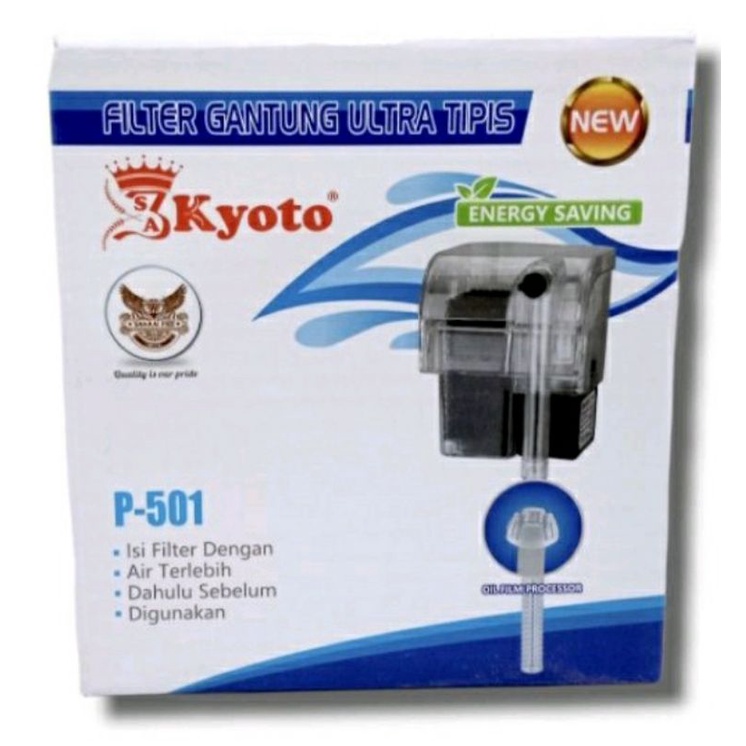 Pompa aquarium aquascape Hang on filter KYOTO 501