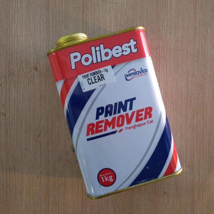 

Paint Remover Polibest 1 Kg Perontok Penghapus Cat Media Kayu/Metal