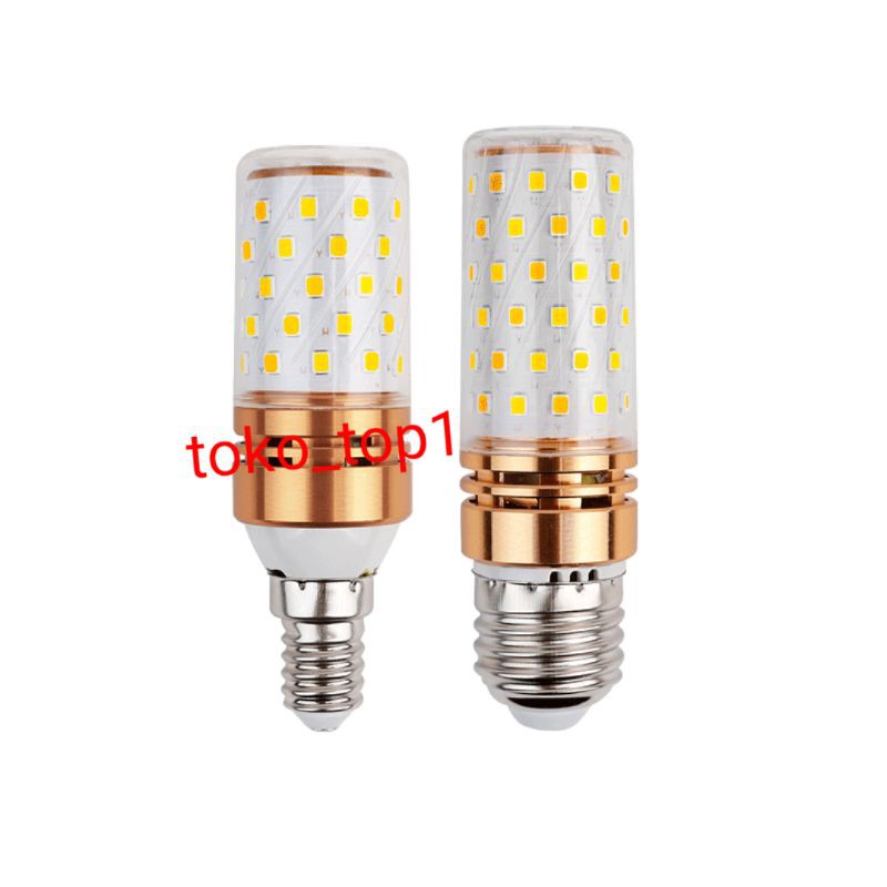 LAMPU CANDLE LED E27  /model jagung/ E14  3warna 12w /lampu lilin / 3warna/lampu hias