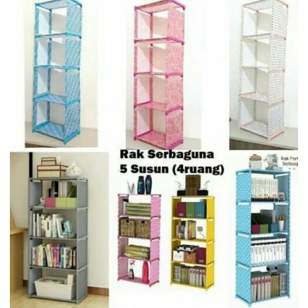 RAK BUKU PORTABLE / RAK SUSUN PORTABLE