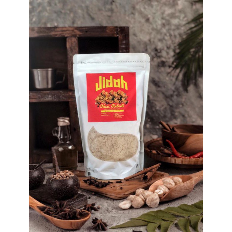 

beras basmati instant plus bumbu rempah kebuli 350gr
