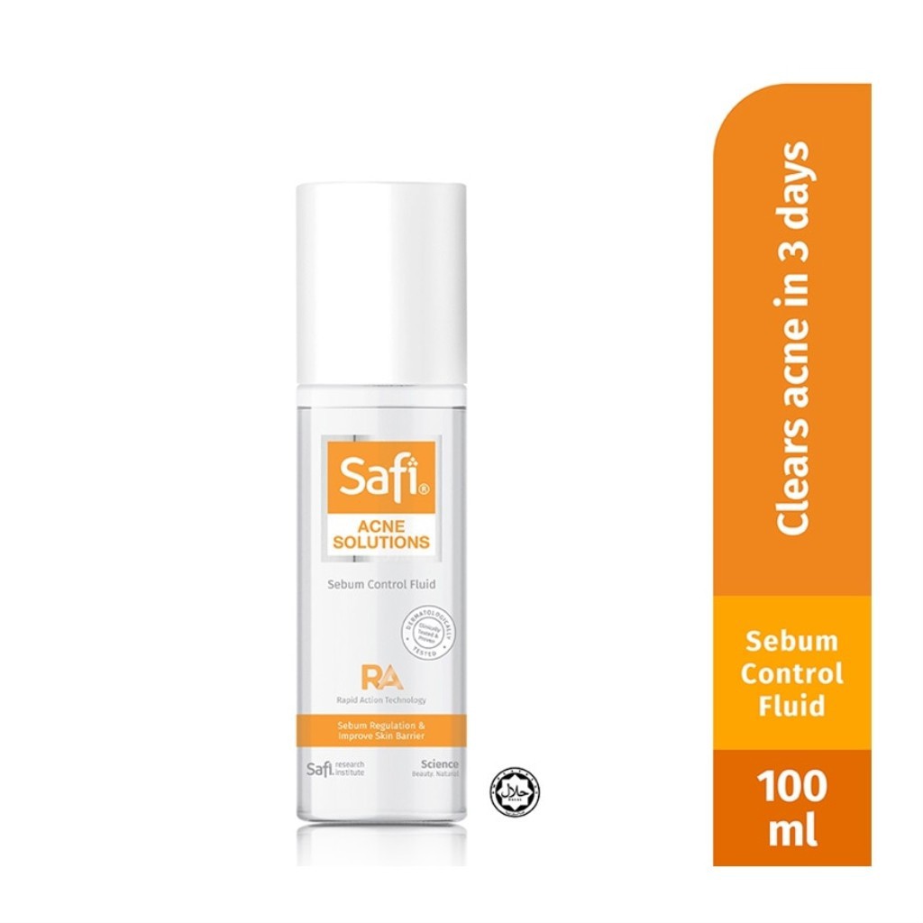 [ GROSIR ] Safi Acne Expert Sebum Control Fluid 100 ml  /  toner