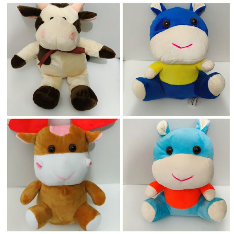 boneka sapi murah lembut dan lucu/ boneka lucu sapi/ cow doll