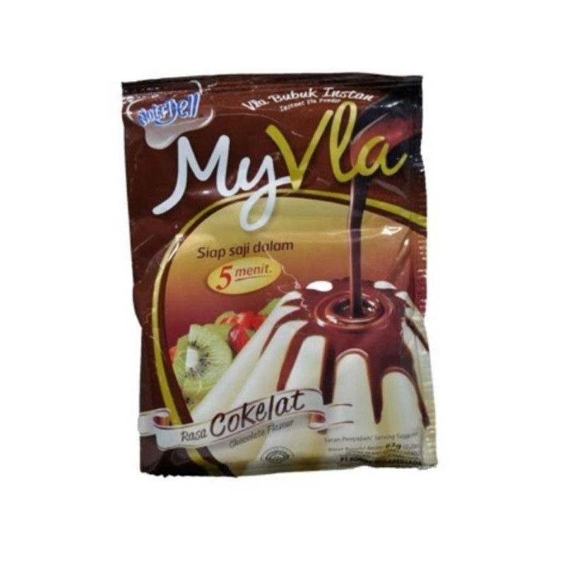 

My vla coklat/My Vla bubuk instan kemasan 60gr