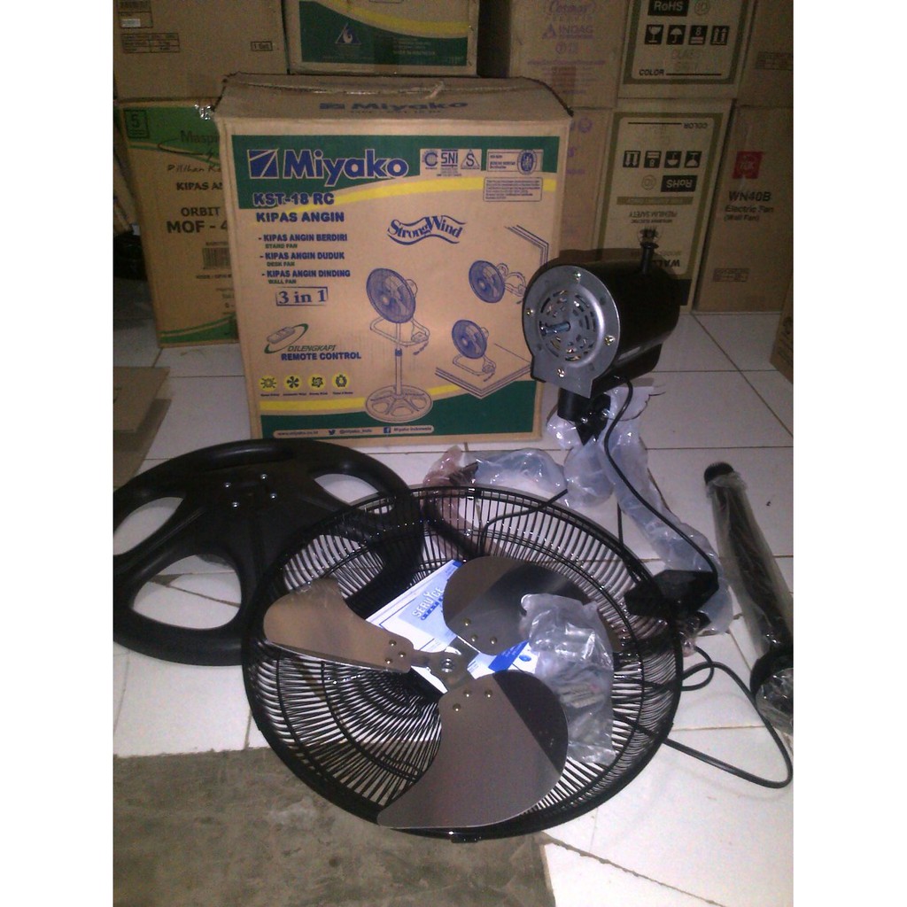 MIYAKO Industrial Fan Kipas Angin Berdiri KSB-18