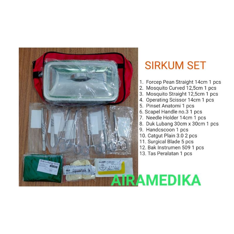 Jual Sirkum Set With Instrumen 509 / Khitan Set /SIRKUMSET Shopee