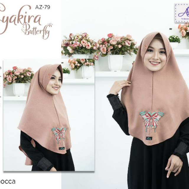 Syakira Butterfly /Syakira Azamka /Jilbab Azamka