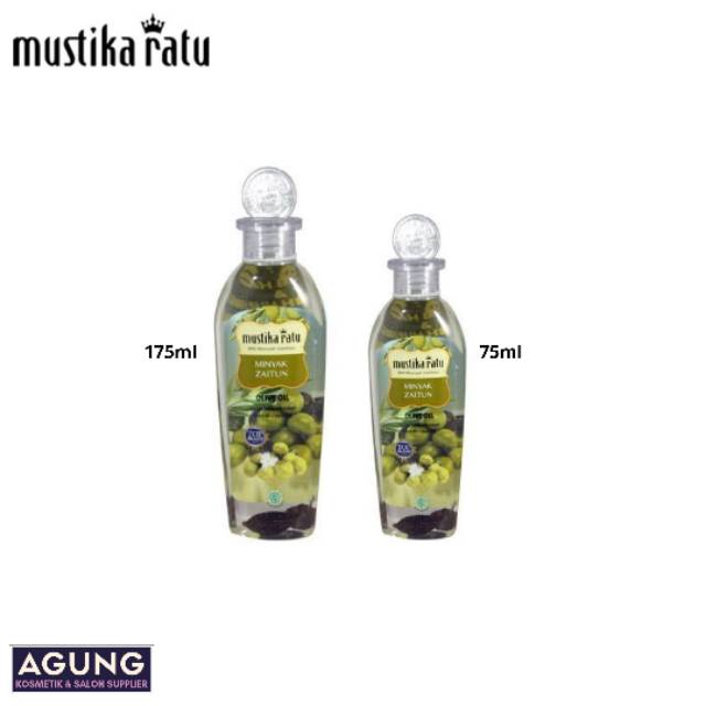 Mustika Ratu Minyak Zaitun Minyak Pijat 175/75 ml/Olive oil lemon Original 100% Original