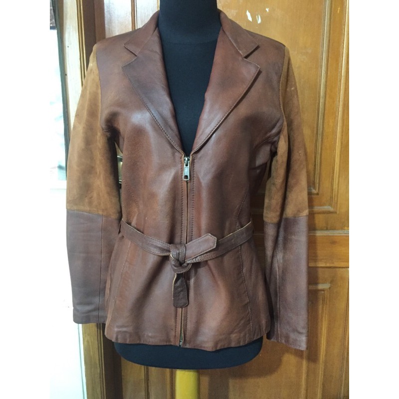 Preloved Jaket Kulit Asli Couple (Wanita)