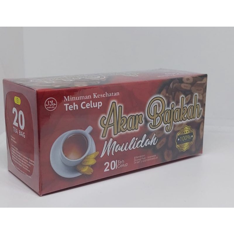 

TEH CELUP AKAR BAJAKAH / TEH HERBAL AKAR BAJAKAH ISI 20 KANTONG