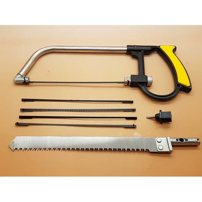 Gergaji Platinum Besi Metal Pvc Pipa Plastik Saw / Gergaji Multifungsi Set 3 Way Blade Magic Saw-2