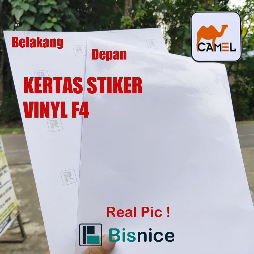 Kertas Stiker Outdoor Vinyl  Merk  Camel Sticker Original 