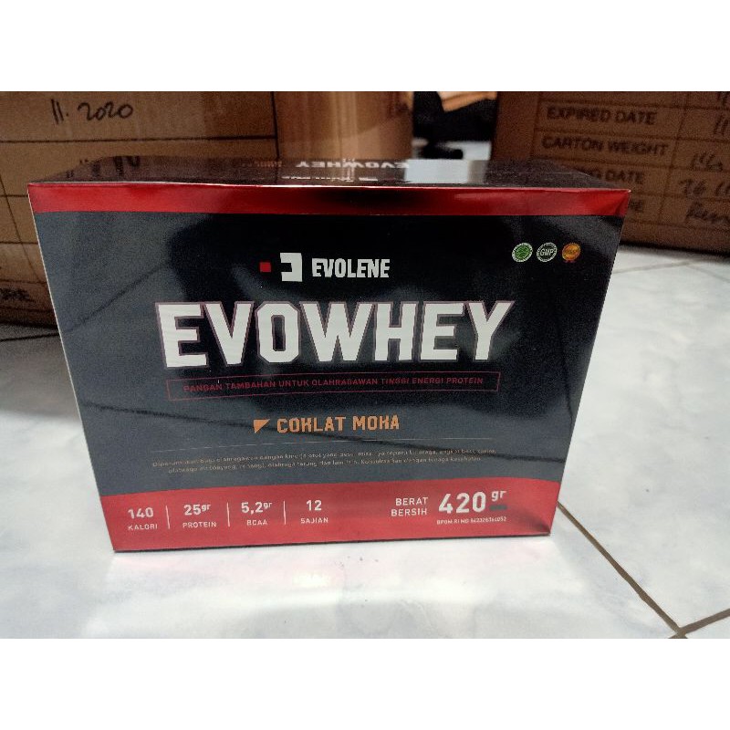 

Evowhey Coklat Moka 12 Sachet