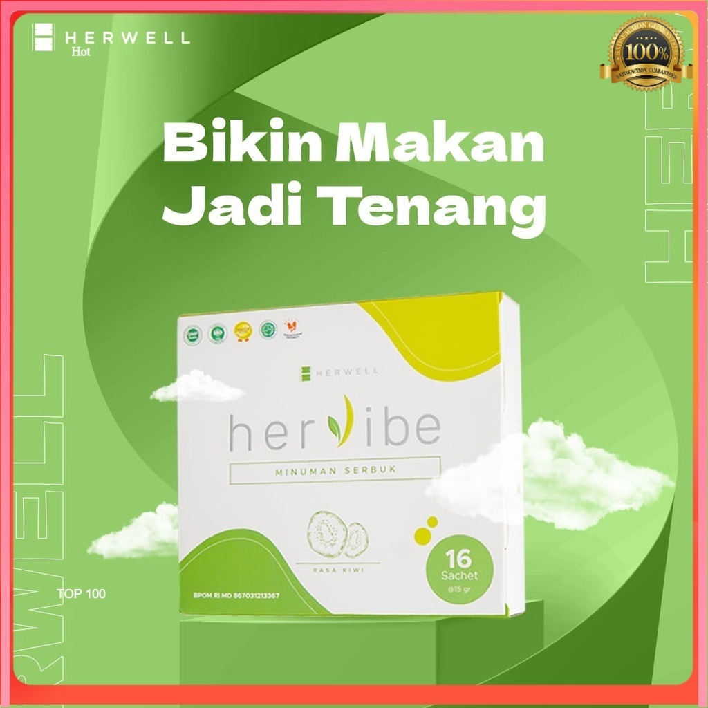 Hervibe - Bikin Makan Jadi Lebih Tenang Herwel BPOM HALAL ORIGINAL ORI OFFICIAL STORE Herwell ASLI