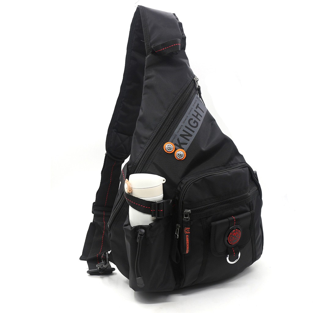 large sling backpack for school