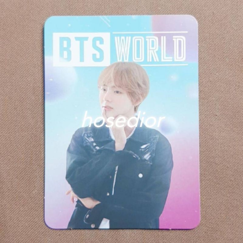 [READY STOCK] BTS WORLD LUGGAGE TAG TAEHYUNG