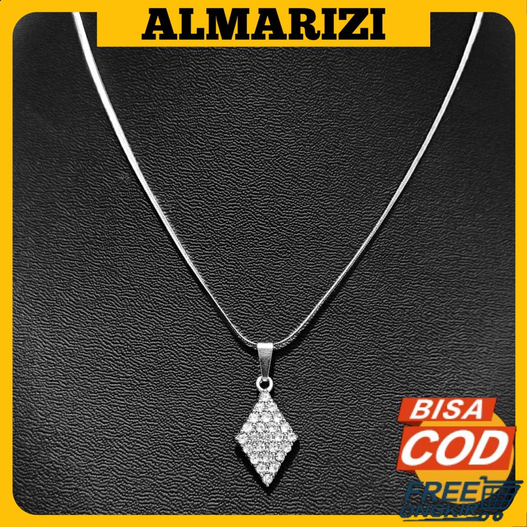 COD - KALUNG  LIONTIN WANITA TERBARU ANTI KARAT DAN TIDAK LUNTUR