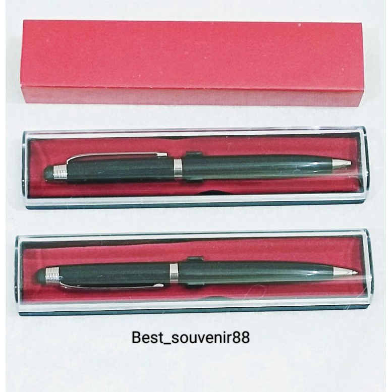 

Bp 803/Pulpen Metal/Pen Exclusif/Ballpoint/Pulpen+Box Merah/Pen Stainless Model putar/Pen Besi
