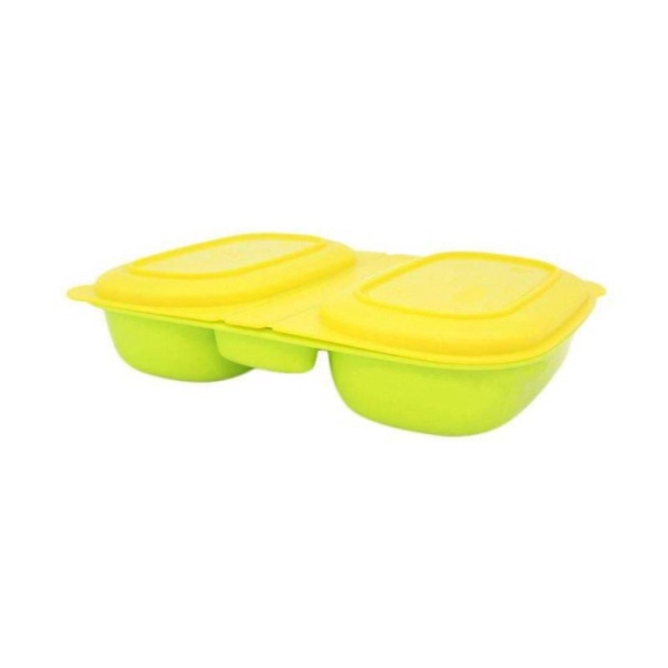 BABY BEYOND DUAL BENTO BOX WITH FORK &amp; SPOON