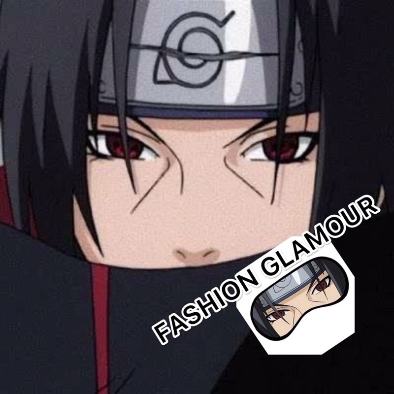 MASKER PENUTUP MATA IMPORT ANIME NARUTO SASUKE ITACHI COSPLAY