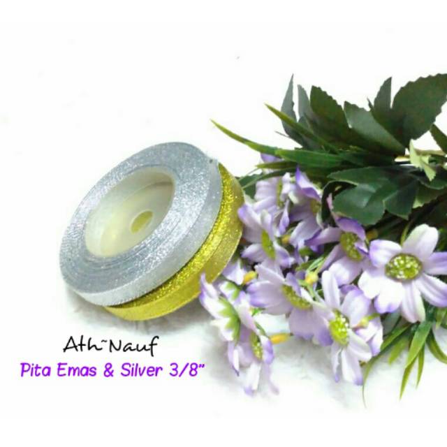 

Pita emas & silver 3/8
