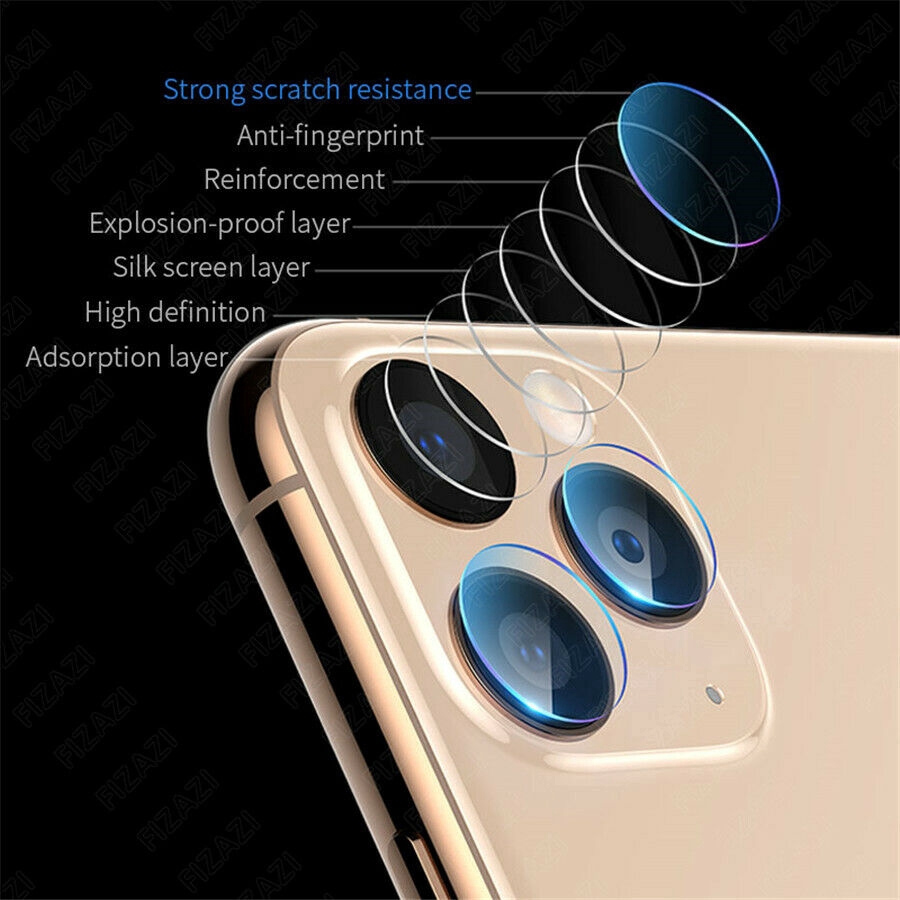 For iPhone 11/11 Pro Max Transparent TPU Soft Back Camera Lens film