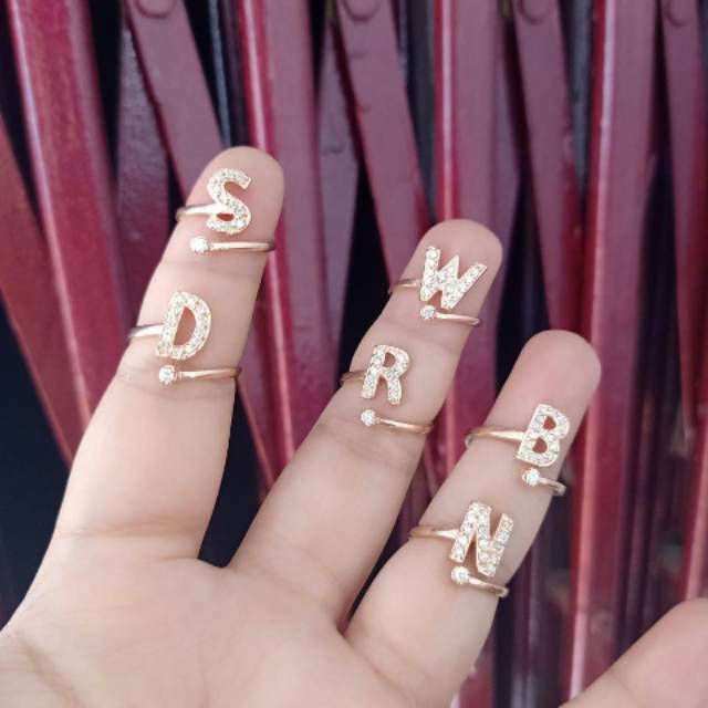 Berlian Medan Cincin Inisial