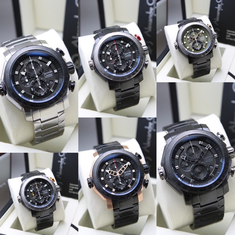 JAM TANGAN PRIA ALEXANDRE CHRISTIE AC 6565/AC6565 ORIGINAL