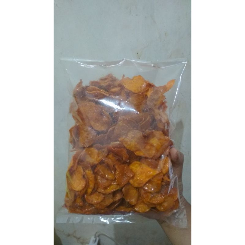 

Keripik Ubi Pedas Manis Mbak Ariyani